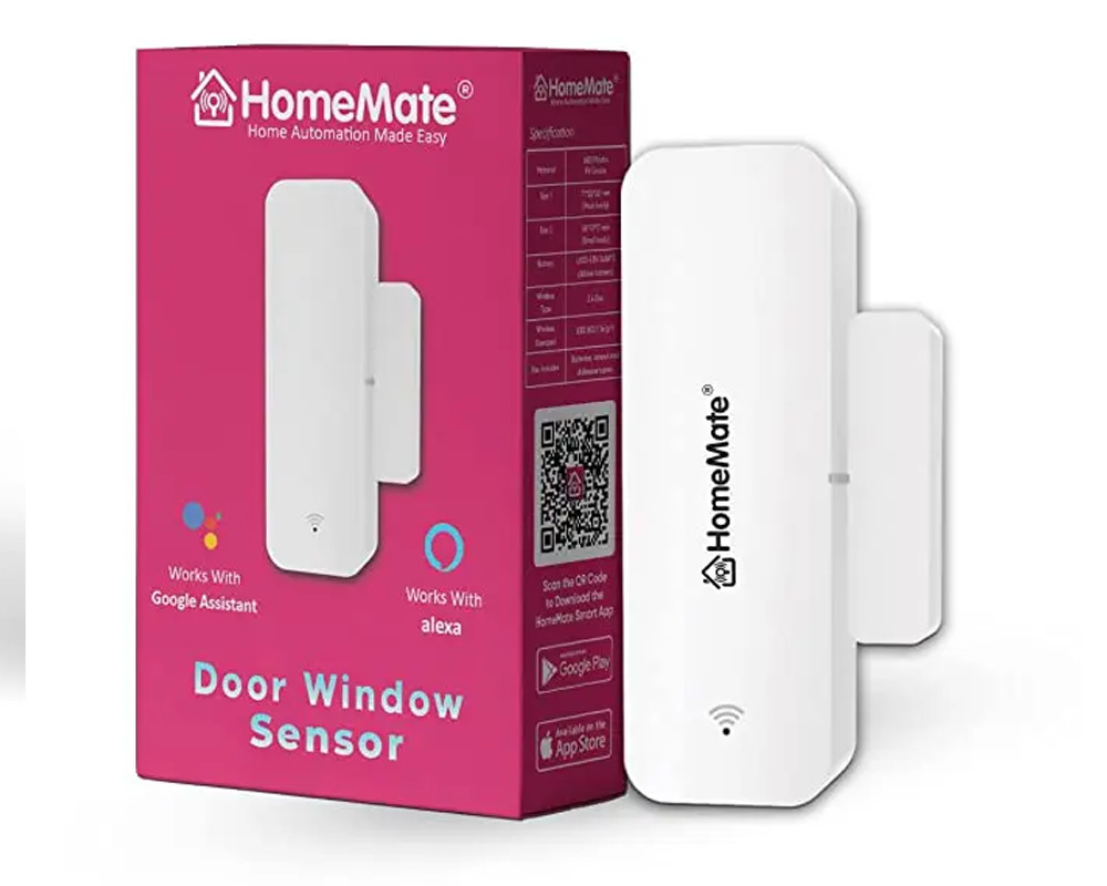 Smart Indoor Camera + Smart Door and Window Sensors Pack