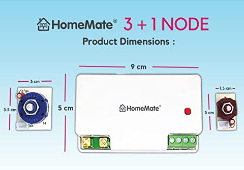 Homemate 3+1 Fan Node Smart Switch