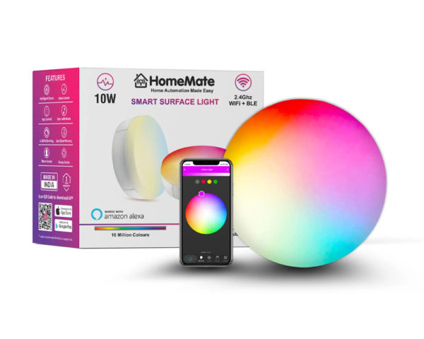 HomeMate-WiFi-Smart-LED-10W-Surface-Light