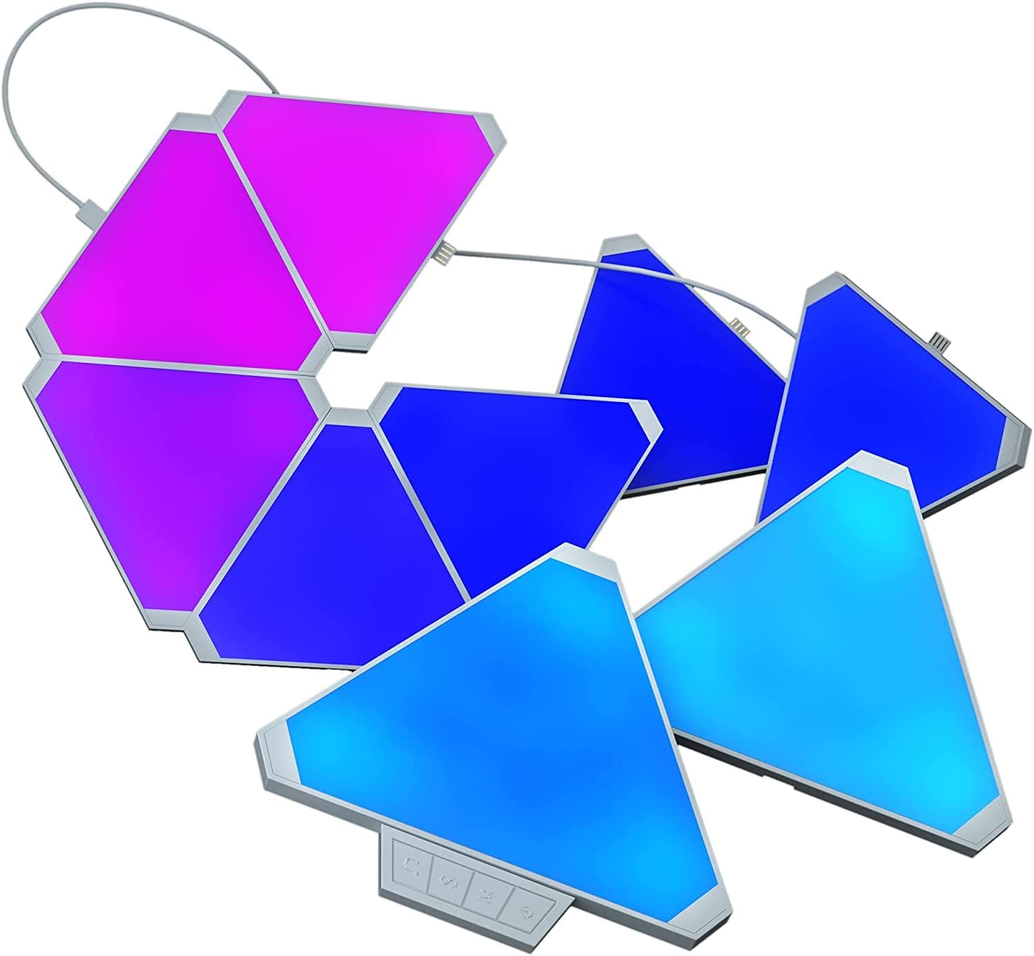 Triangle RGB LED Wall Light Panels - HomeMate