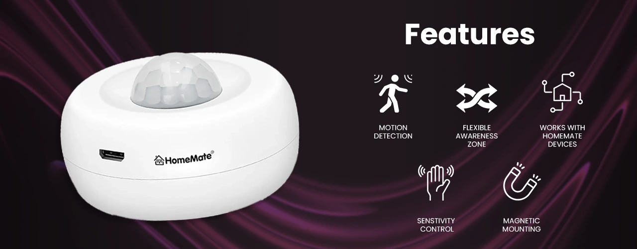 Smart Wi-Fi Motion Sensor in India - Homemate