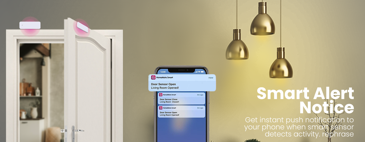 Smart Wi-Fi Door/window Sensor in India - Homemate