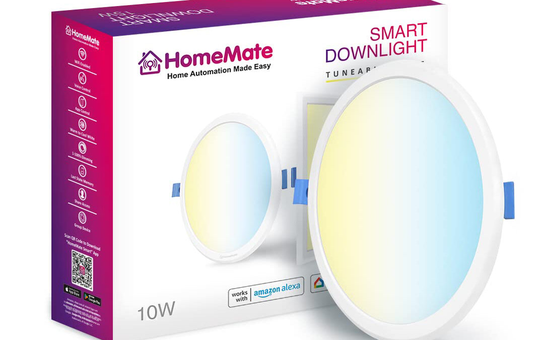 Smart CCT Downlight – Round