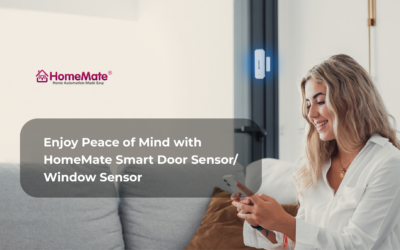 Peace of Mind: Monitoring Your Home with Smart Door Sensor & Window Sensors