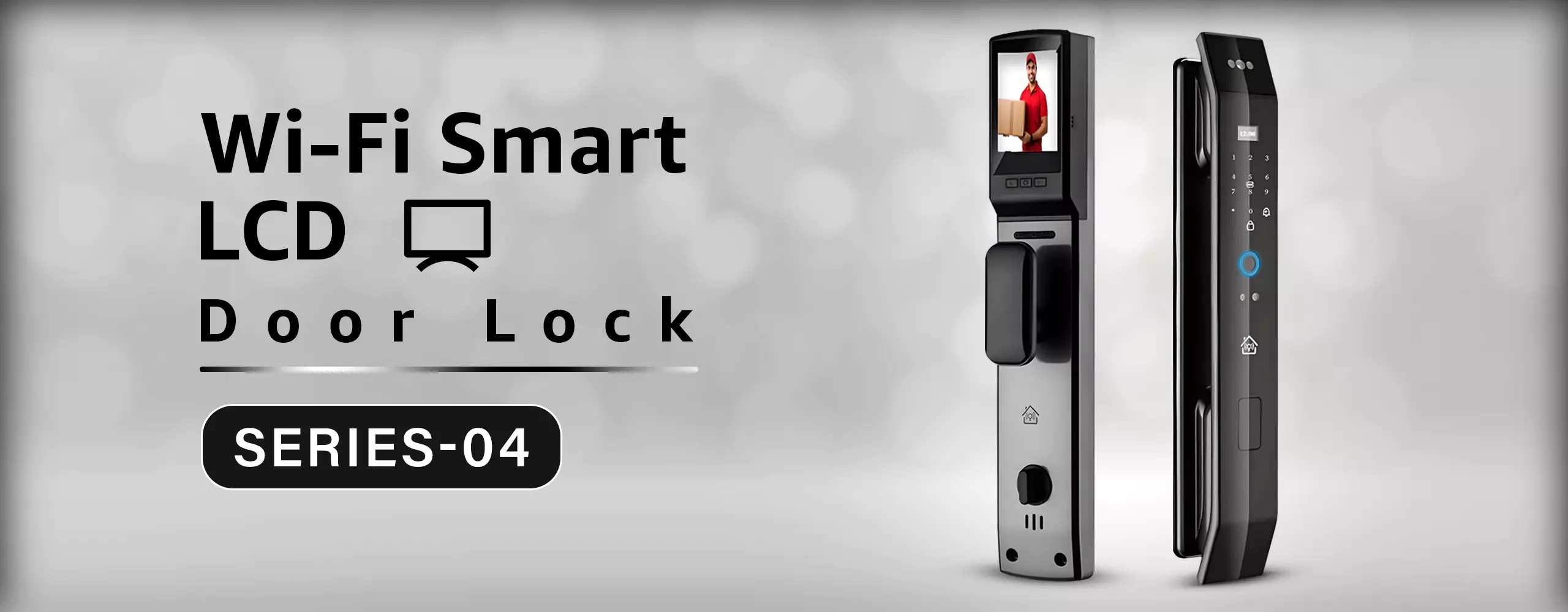 Wi-Fi Smart LCD Door Lock